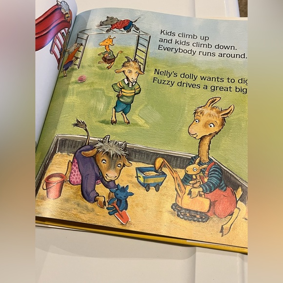 Llama llama and the bully goat Anna Dewdney hardback book NY times best selling - Picture 5 of 10
